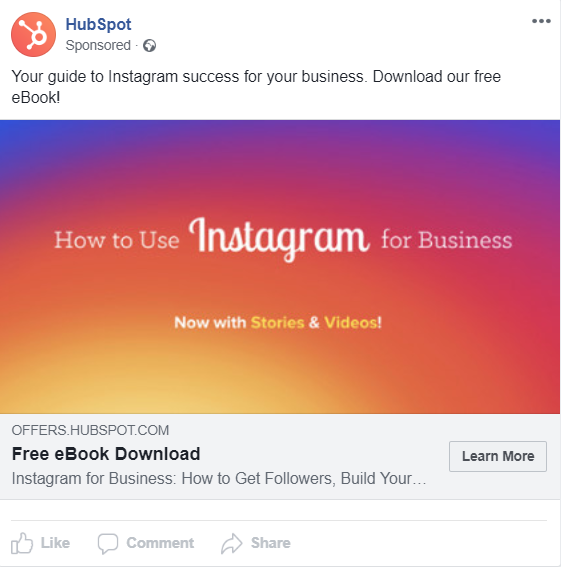 Hubspot as about How to Use Instagram for Business.